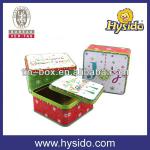 Christmas tin boxes