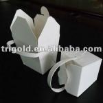 26oz paper gift box / paper food container with paper handle