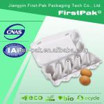 Bagasse Pulp 10 Eggs Shockproof Egg box with lock