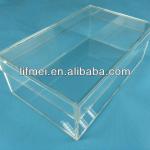 hig quality transparent acrylic boxes wholesale clear acrylic shoe box