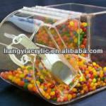 clear candy acrylic box with dividers