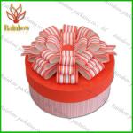 red paperboard gift boxes wholesale with decorated flower