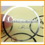 Custom Transparent PVC logo label sticker, plastic label, custom label