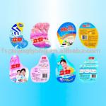 Self-adhesive sticker label and adhesive sticker printing ST4