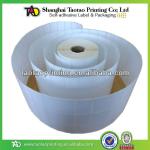 customk adhesive rolled blank label