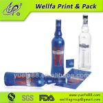 PET / PVC heat shrink sleeve label for glass beer bottle label