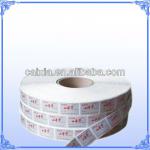 pvc clear sticker roll label