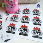 Transparent Pvc Sticker Label Printing With Customize