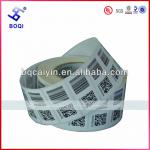 custom serial number jewelry barcode sticker label