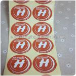 High Quality CMYK Custom Printed paper Stickers