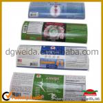 custom design self adhesive sticker and label printing