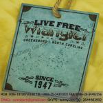 YCH-13075 Garment Accessories Old Fashion Hang Tag for Jeans