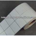 Blank barcode label roll