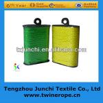 high quality Colored twisted high tenacity 3 strands pp rope