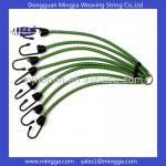round braided elastic rope with rubberized hooks