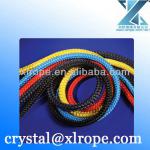 braided colored polypropylene rope/ braided pp rope