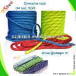 colored 4mm polyethylene braided rope/ double braided polyester rope