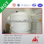Top quality colored 3-strand,4-strand 4-50mm braided/twisted Nylon rope