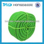 Green 10mm pp 3-strand rope