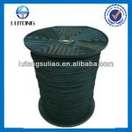 Black polyester Braided Rope,diamond braided rope