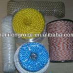 best colored 3 strand polypropylene rope suppliers from China