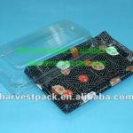 disposable plastic sushi packaging container sushi tray sushi box