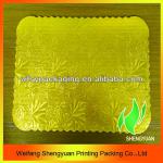 10 inch foil coated square cake boards