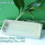 2013 Hot! Eco Green Disposable Sushi Paper Tray with Lid