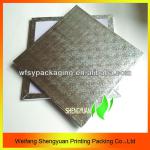 high quality square silver foil cake boards