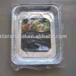 2pk roasting tray aluminium foil container