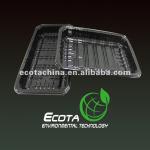 Disposable pp food tray, made of PET/PP