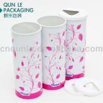 Tissue Box Paper Tube With Open Window Plastic Cap