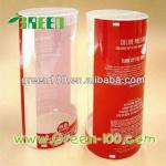 2014 Popular Small Clear Plastic Tube Packaging, Transparent plastic tube for OEM