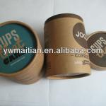 color printing kraft paper tube box