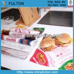 28gsm Colored KFC Hamburger Wrapping Paper for fast food store