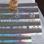 holographic film laminated metallized paper