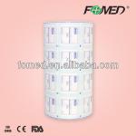 Self-adhesive coated paper rolls