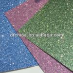 Colorful glitter paper for craft cups and invitation card