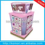 Fashionable supermarket lamp cardboard display stand