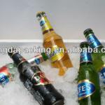 Vacuum metallized paper for beer label