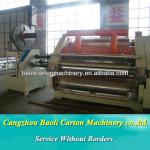 high speed single facer for 2 ply corrugated paper board making package machine