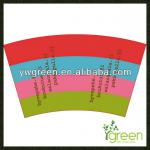 eco-friendly pe coated paper/pe coated cup stock paper