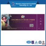 Anti-counterfeit Ticket printing