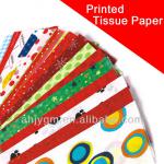 New Design Printed Tissue Paper/solid color wrapping paper