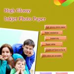 200g 4R waterproof glossy photo print paper/high glossy photo paper