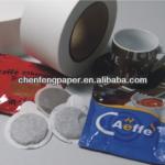 Heat seal coffee pods filter paper