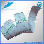hot seller adhesive paper rolls .stickers ,barcode paper