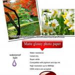 A4 Matte Glossy Inkjet Waterproof Photo Paper