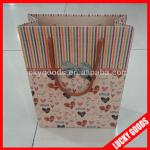 2013 new design kraft paper shopping bag