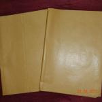 MG GOLDEN YELLOW RIBBED KRAFT PAPER